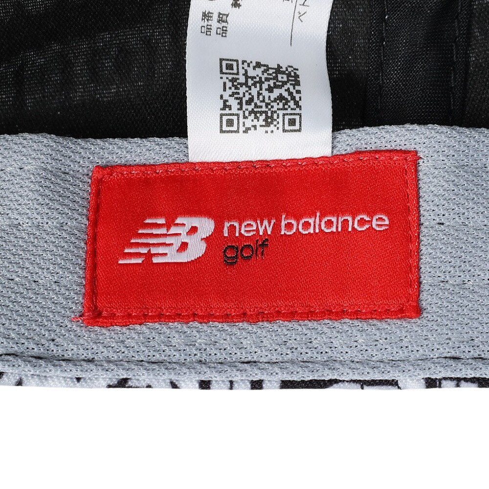 ニューバランス（new balance）（メンズ、レディース）ボーダーシフトロゴ セミカーブドブリム キャップ 012-4287010-010
