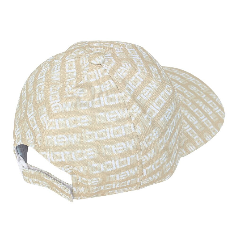 ニューバランス（new balance）（メンズ、レディース）ボーダーシフトロゴ セミカーブドブリム キャップ 012-4287010-041
