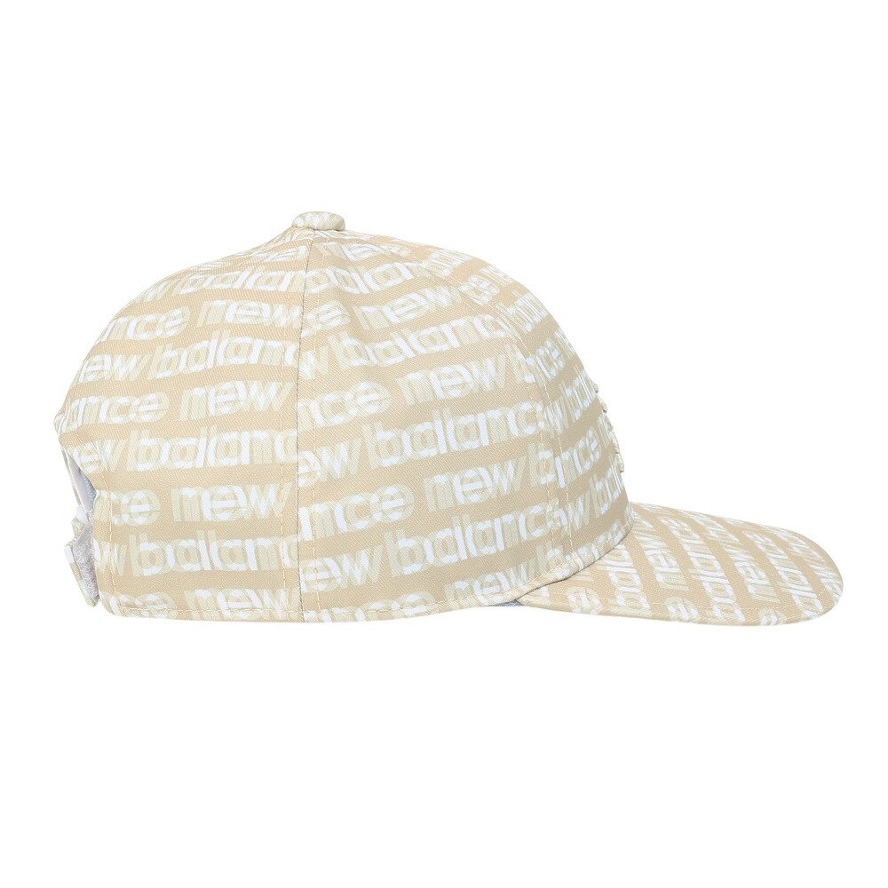 ニューバランス（new balance）（メンズ、レディース）ボーダーシフトロゴ セミカーブドブリム キャップ 012-4287010-041