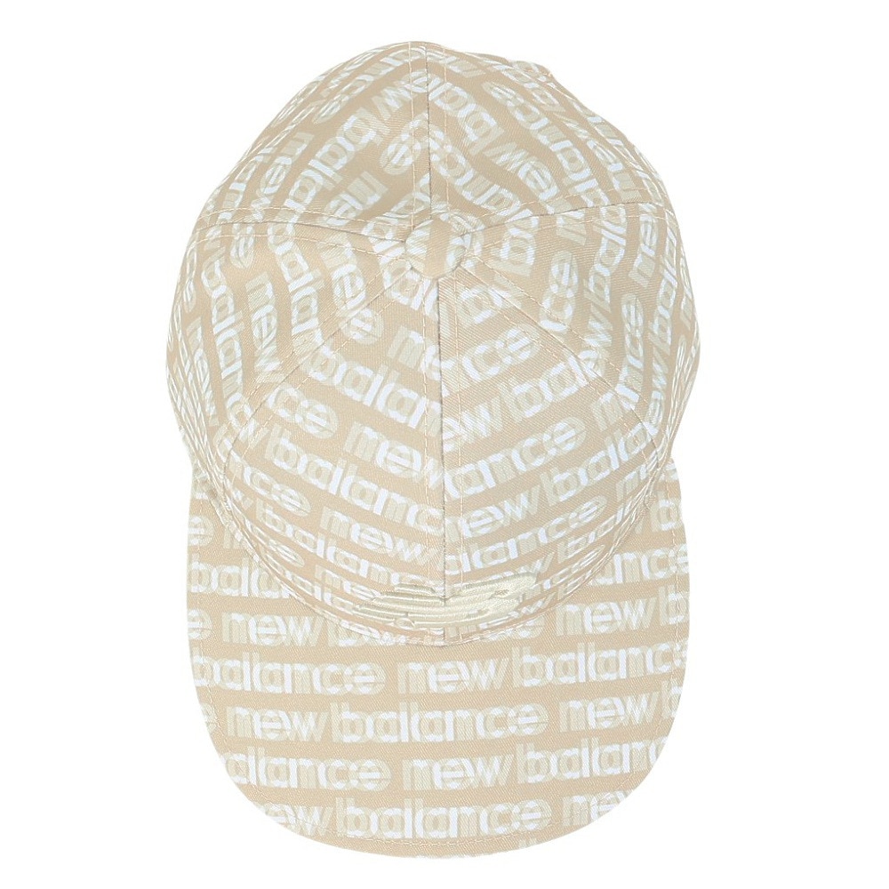 ニューバランス（new balance）（メンズ、レディース）ボーダーシフトロゴ セミカーブドブリム キャップ 012-4287010-041