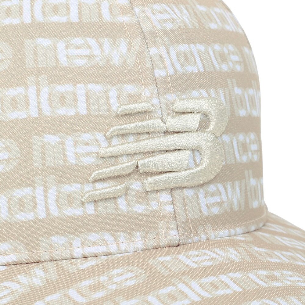 ニューバランス（new balance）（メンズ、レディース）ボーダーシフトロゴ セミカーブドブリム キャップ 012-4287010-041