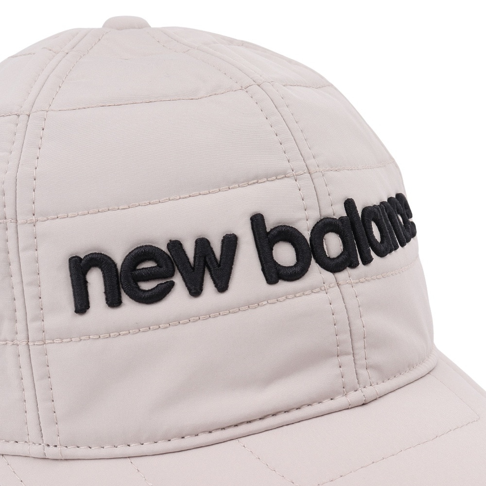 ニューバランス（new balance）（メンズ、レディース）ゴルフ 帽子 QUILTED SIX PANELS キャップ 012-4287013-041
