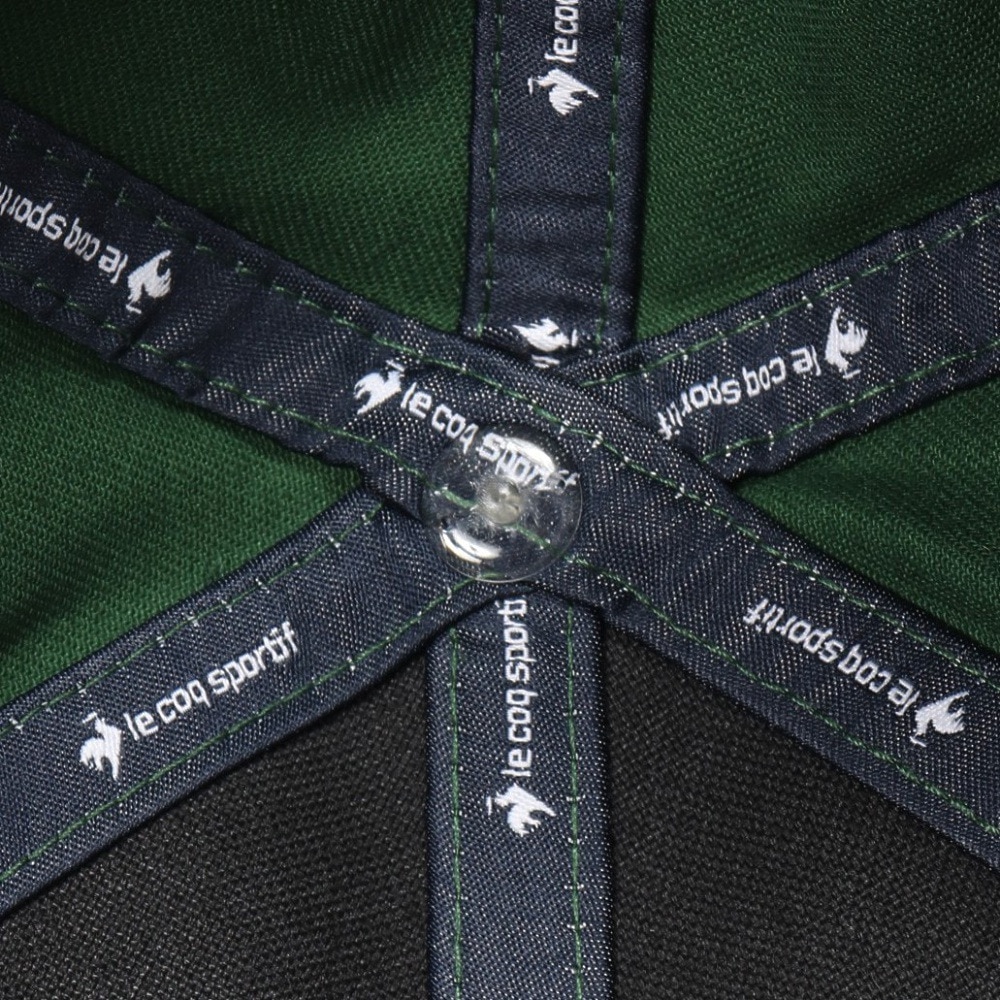 ルコックスポルティフ（lecoqsportif）（メンズ）ゴルフ 定番 ロゴキャップ QGBVJC00 GR00
