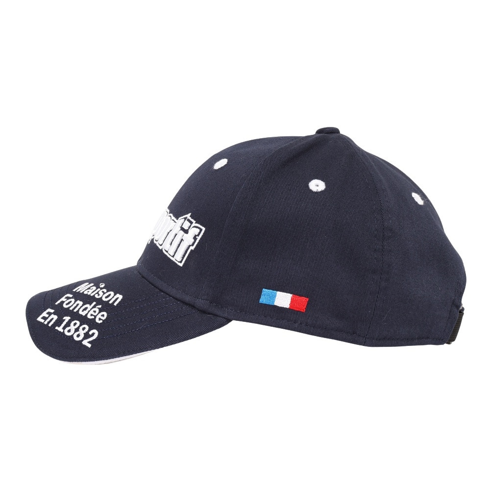ルコックスポルティフ（lecoqsportif）（メンズ）ゴルフ 定番 ロゴキャップ QGBVJC00 NV01