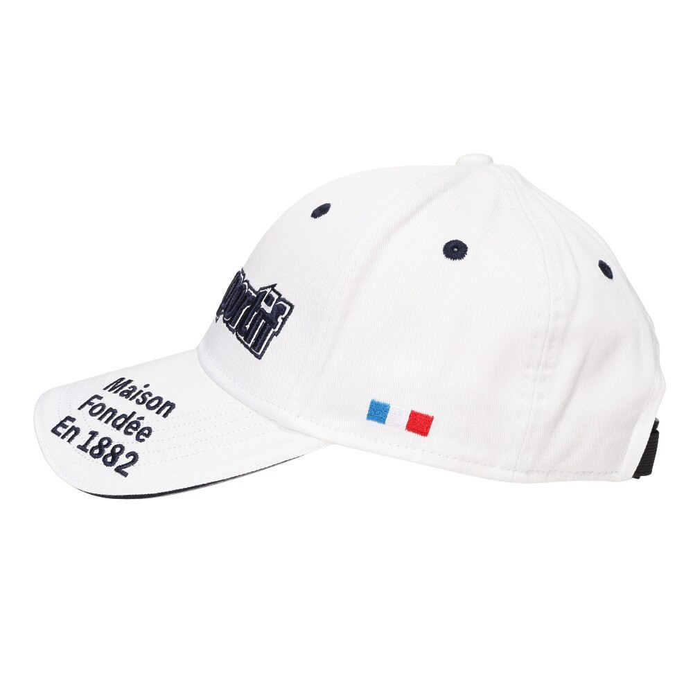 ルコックスポルティフ（lecoqsportif）（メンズ）ゴルフ 定番 ロゴキャップ QGBVJC00 WH00