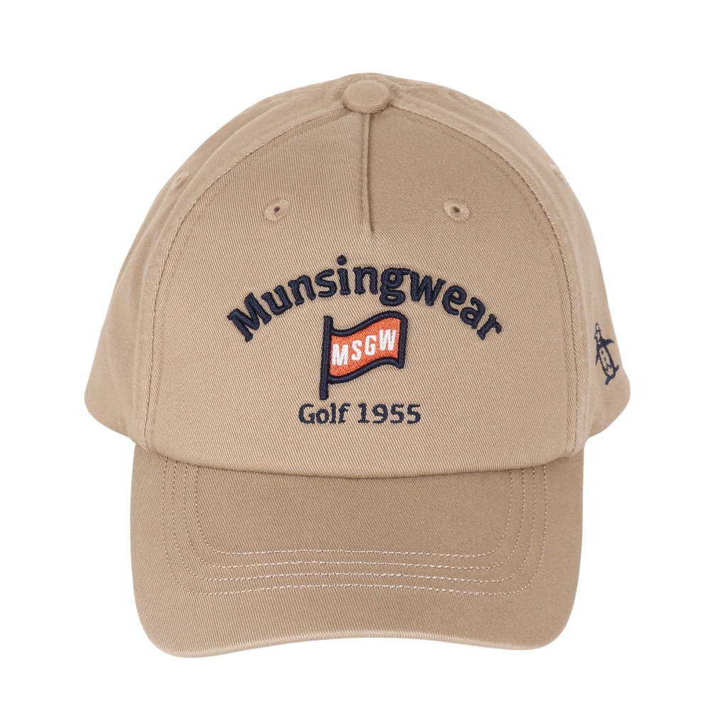 マンシングウエア（MUNSING WEAR）（メンズ）ゴルフ バイオウォッシュ加工 ベースボールキャップ MG4FCP05M BG00