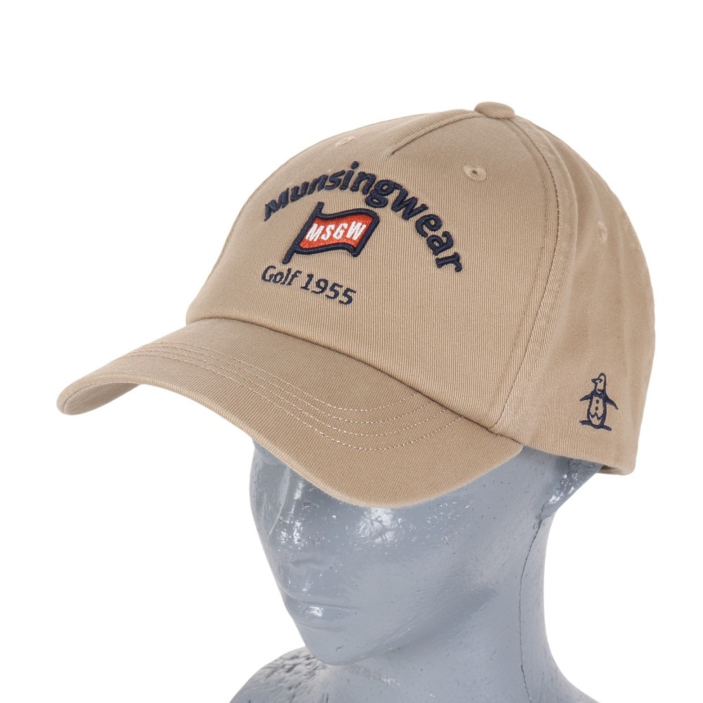 マンシングウエア（MUNSING WEAR）（メンズ）ゴルフ バイオウォッシュ加工 ベースボールキャップ MG4FCP05M BG00
