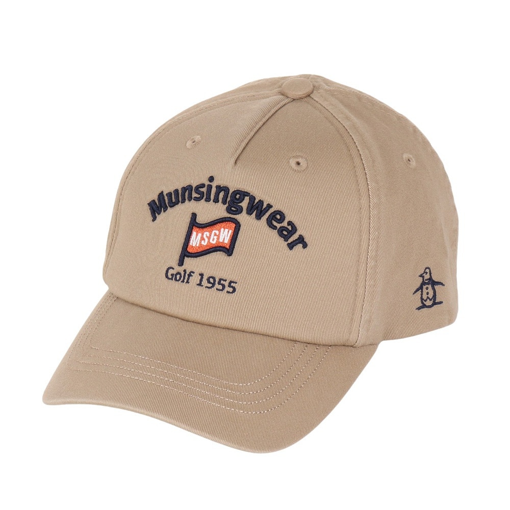 マンシングウエア（MUNSING WEAR）（メンズ）ゴルフ バイオウォッシュ加工 ベースボールキャップ MG4FCP05M BG00