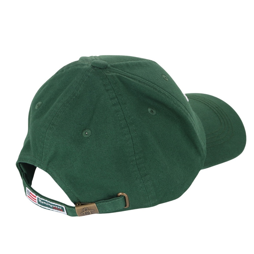 マンシングウエア（MUNSING WEAR）（メンズ）ゴルフ バイオウォッシュ加工 ベースボールキャップ MG4FCP05M GR00