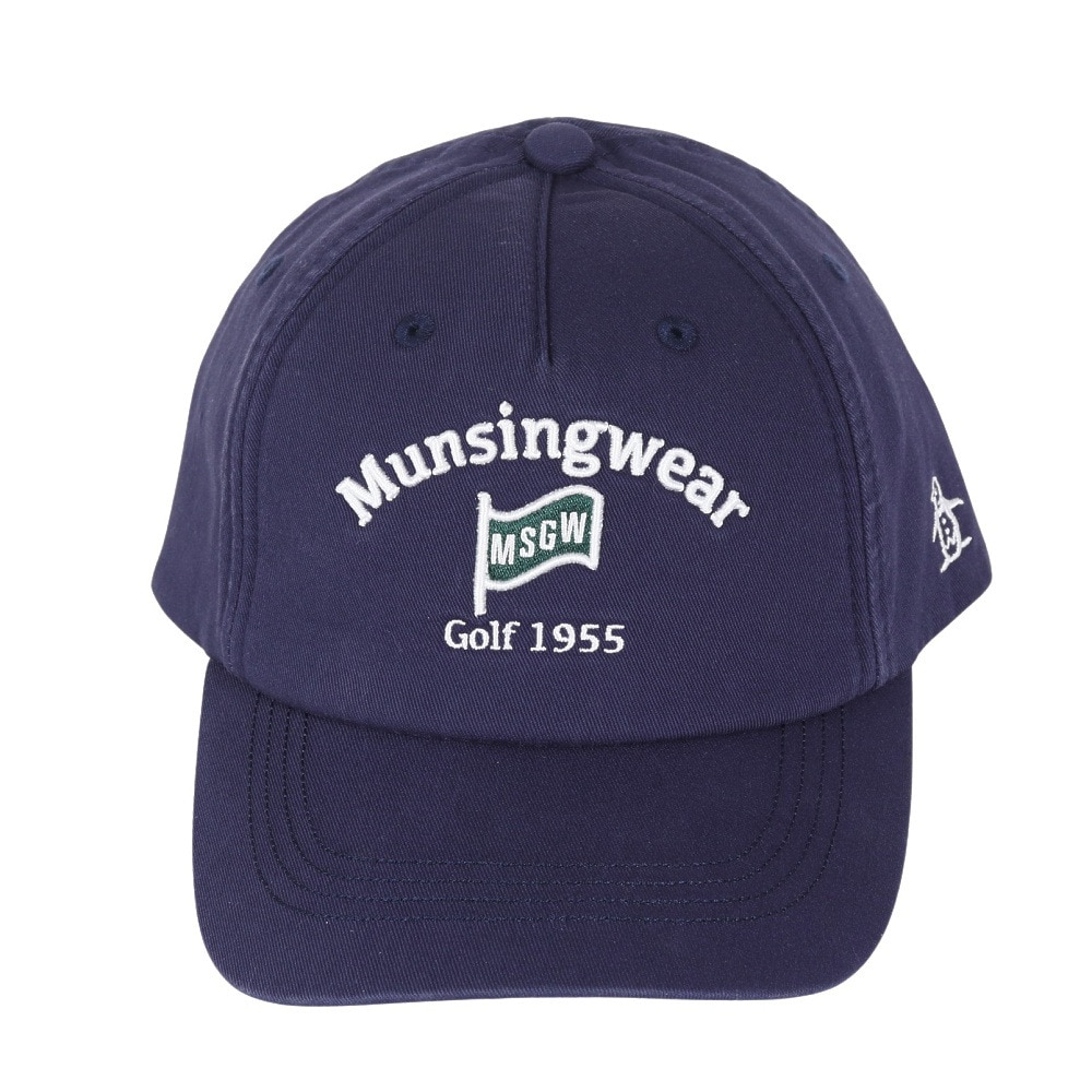 マンシングウエア（MUNSING WEAR）（メンズ）ゴルフ バイオウォッシュ加工 ベースボールキャップ MG4FCP05M NV00