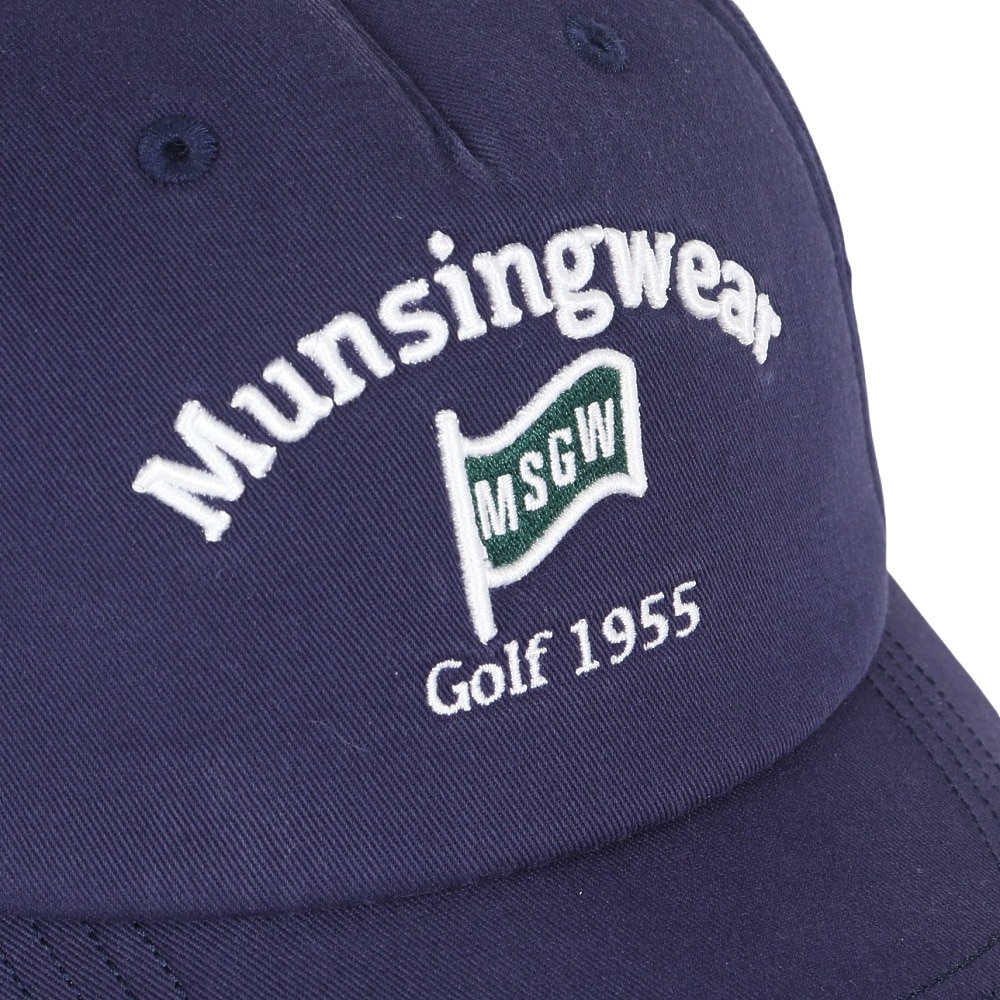 マンシングウエア（MUNSING WEAR）（メンズ）ゴルフ バイオウォッシュ加工 ベースボールキャップ MG4FCP05M NV00