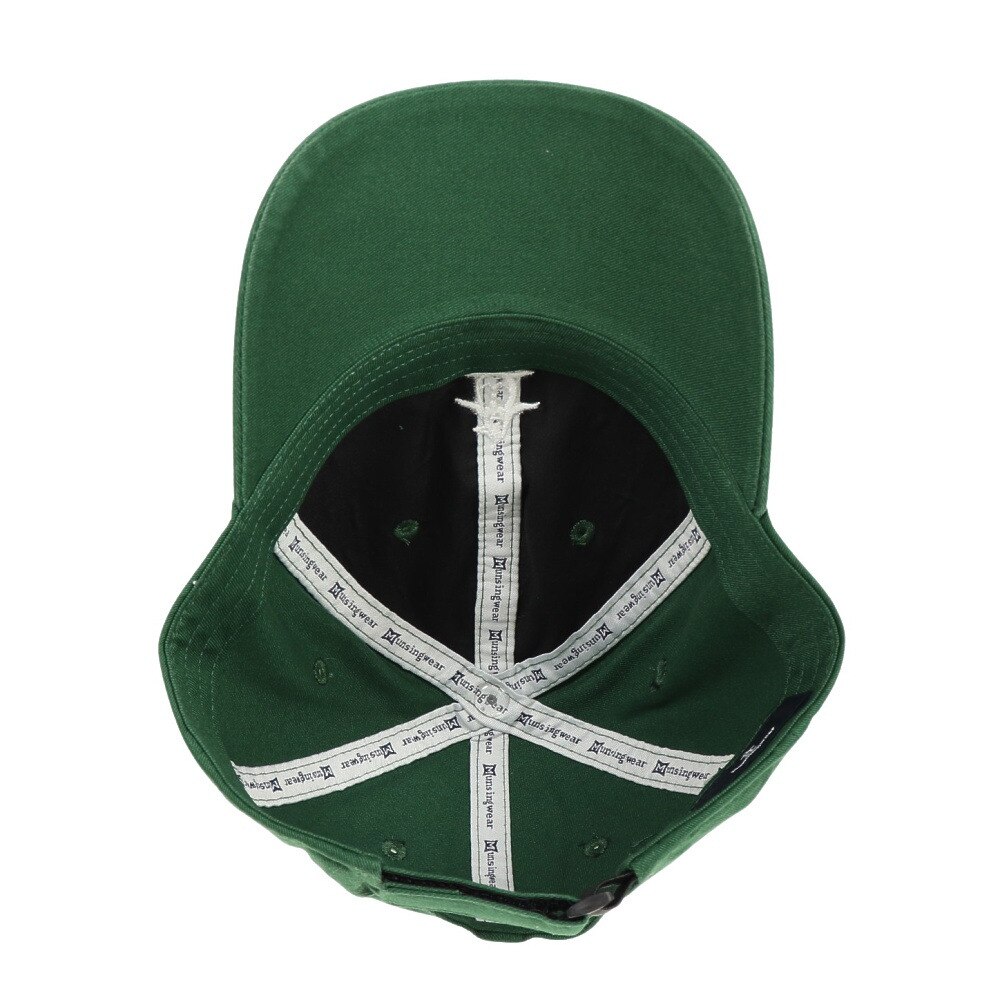 マンシングウエア（MUNSING WEAR）（メンズ）ゴルフ ワンポイント刺しゅう ベースボールキャップ MGBXJC20 GR00