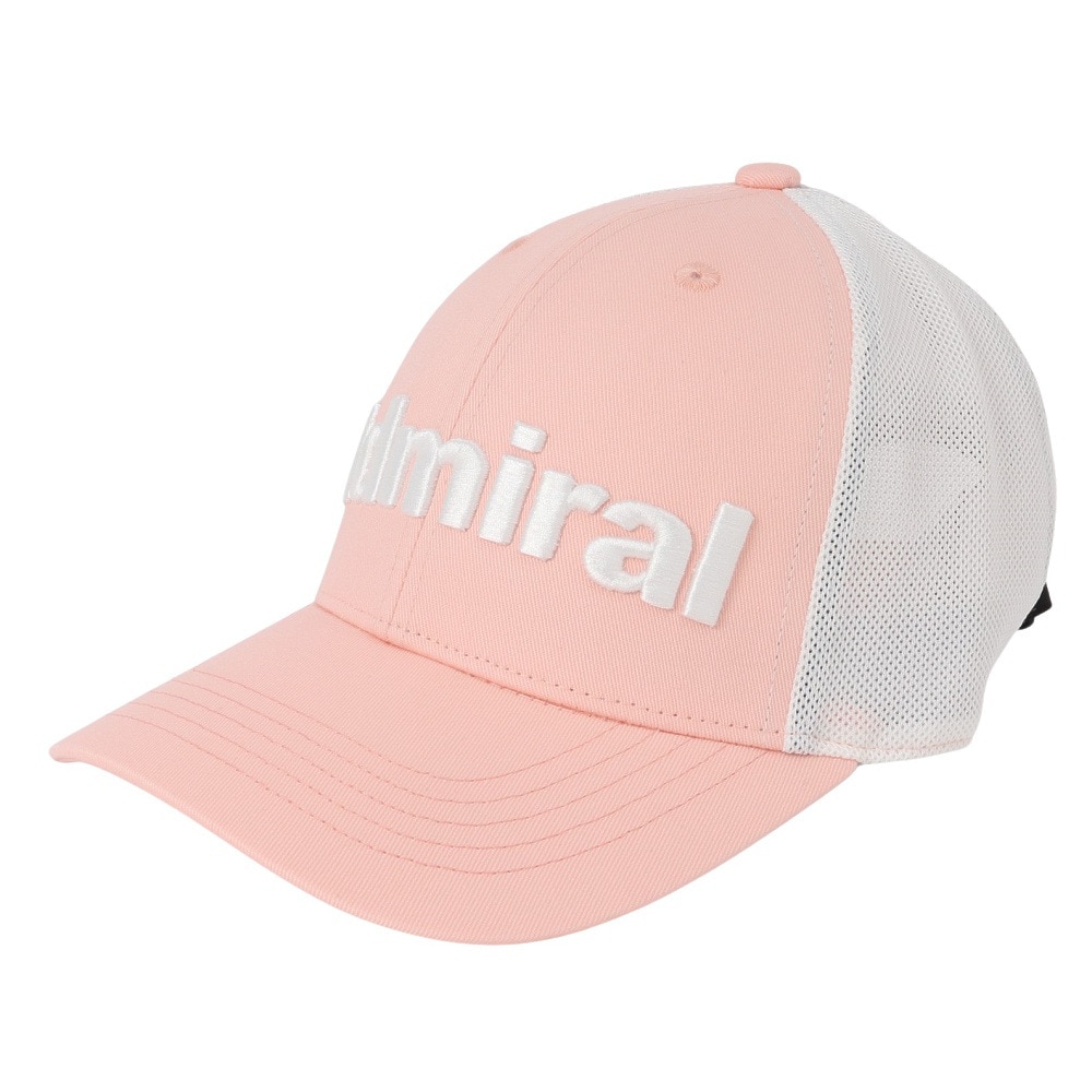 アドミラル ゴルフ（Admiral GOLF）（メンズ、レディース）ゴルフ パフォーマンスプロ メッシュキャップ ADMB4A01-RPNK