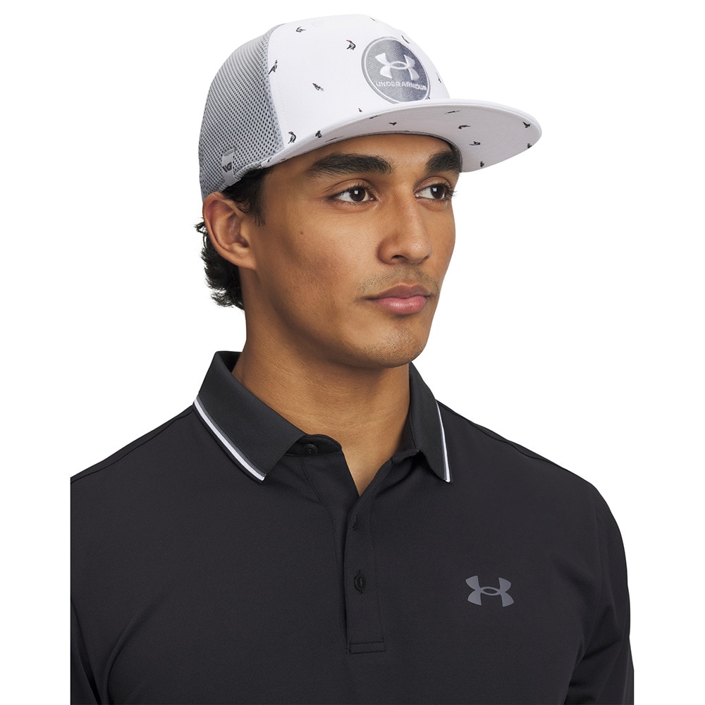 アンダーアーマー（UNDER ARMOUR）（メンズ）ゴルフ アイソチル ドライブ ロー ストレート キャップ 1389887 100