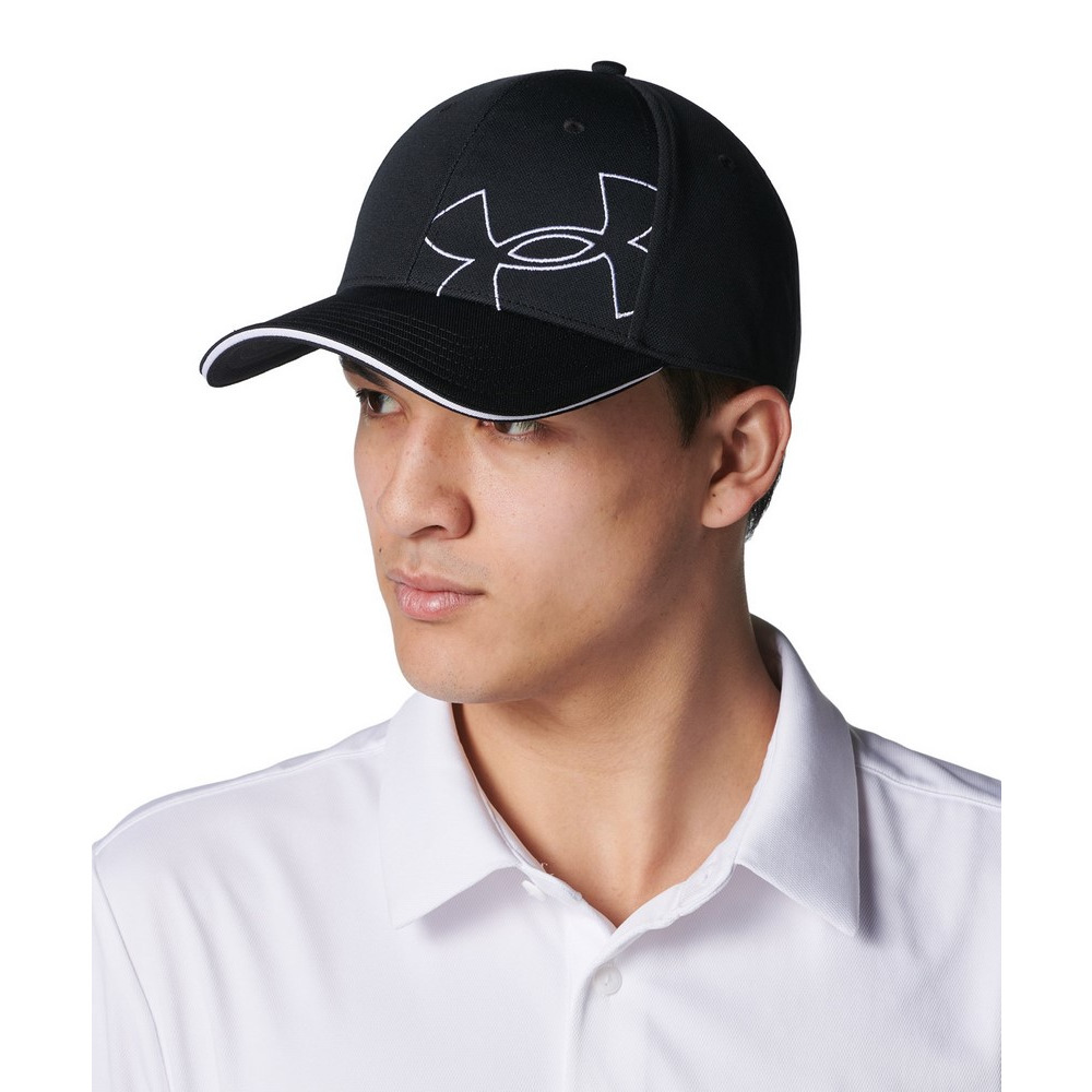 アンダーアーマー（UNDER ARMOUR）（メンズ）ゴルフ 帽子 ライブ ロゴ アジャスタブル キャップ 6001270 001