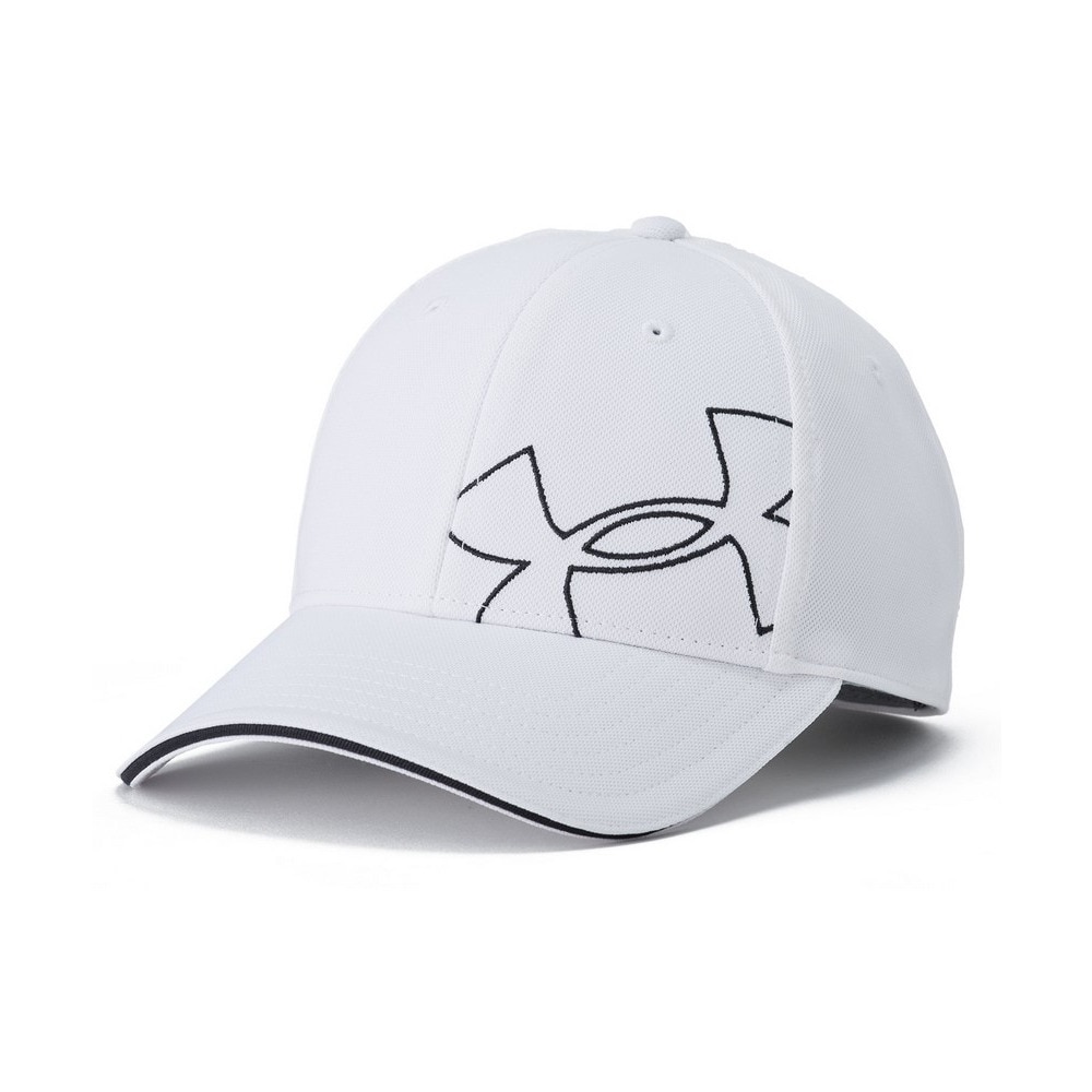 アンダーアーマー（UNDER ARMOUR）（メンズ）ゴルフ 帽子 ライブ ロゴ アジャスタブル キャップ 6001270 100