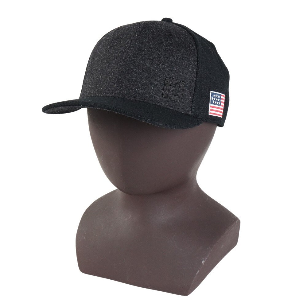 フットジョイ（FOOT JOY）（メンズ）ゴルフ メルトンコンビネーション キャップ FH24AMC-0