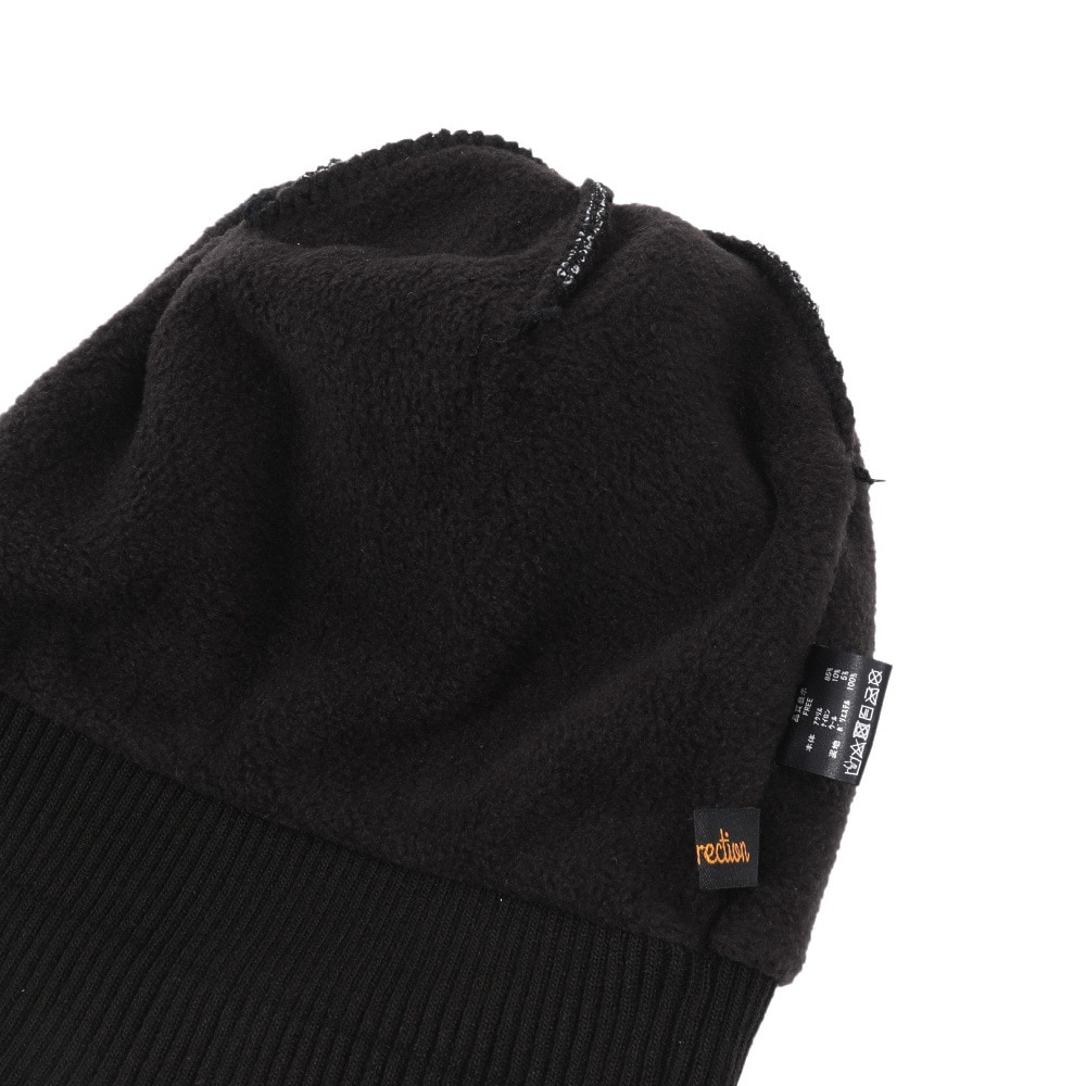 レザレクション（Resurrection）（メンズ、レディース）GM ポンポンニットキャップ BD34KNCAP02 BLK