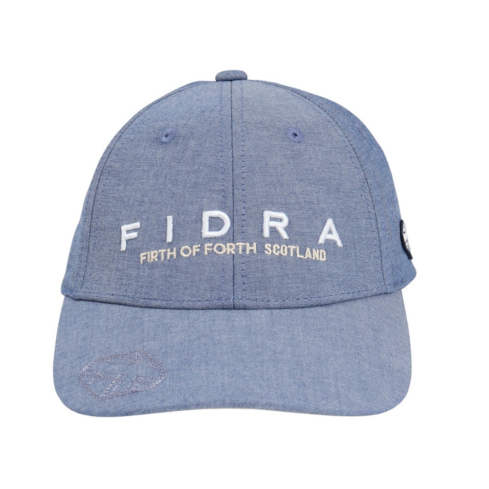 フィドラ（FIDRA）（メンズ）ゴルフ シャンブレーキャップ FD5TVA05 NVY