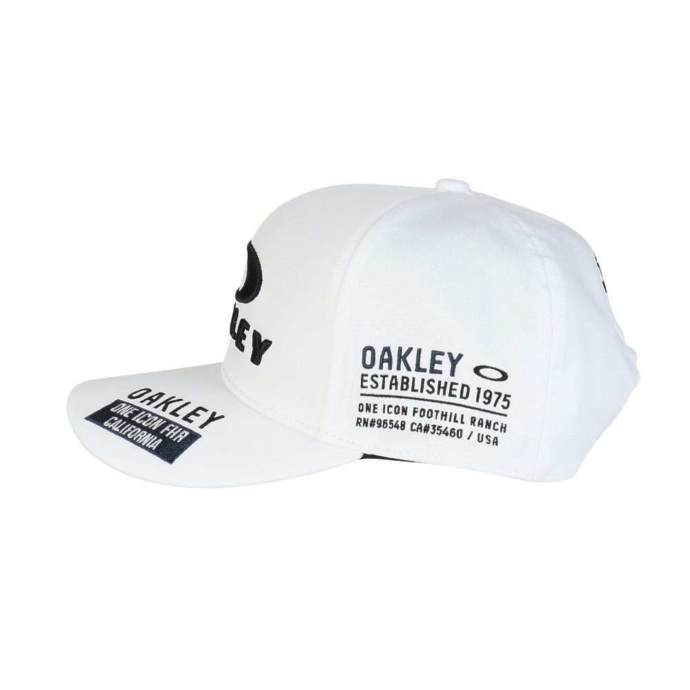 オークリー（OAKLEY）（メンズ）ゴルフ 吸汗速乾 接触冷感 Fixed キャップ 25.0 FOS902019-100