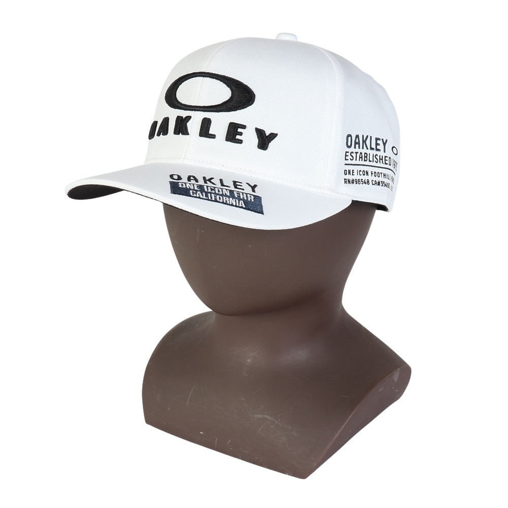 オークリー（OAKLEY）（メンズ）ゴルフ 吸汗速乾 接触冷感 Fixed キャップ 25.0 FOS902019-100