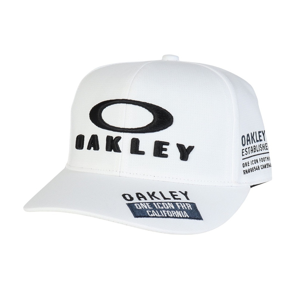 オークリー（OAKLEY）（メンズ）ゴルフ 吸汗速乾 接触冷感 Fixed キャップ 25.0 FOS902019-100