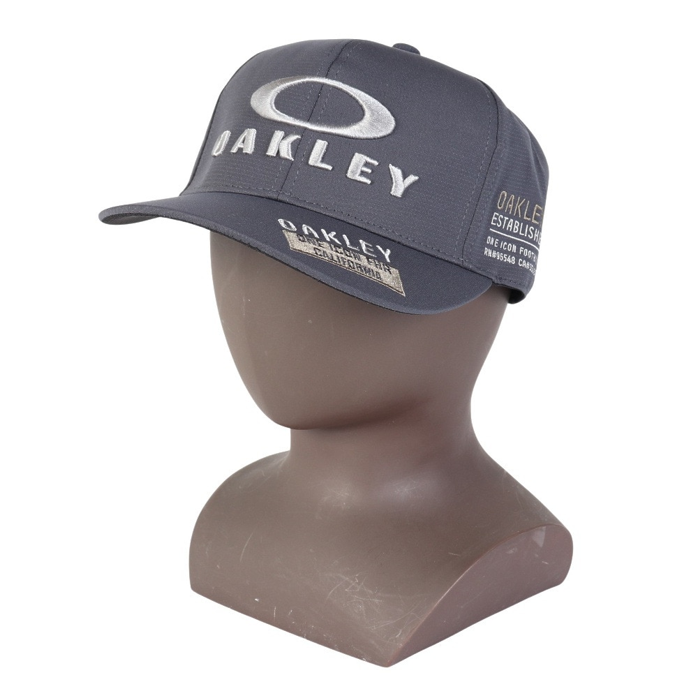 オークリー（OAKLEY）（メンズ）ゴルフ 吸汗速乾 接触冷感 Fixed キャップ 25.0 FOS902019-2DE