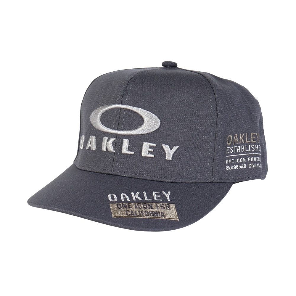 オークリー（OAKLEY）（メンズ）ゴルフ 吸汗速乾 接触冷感 Fixed キャップ 25.0 FOS902019-2DE