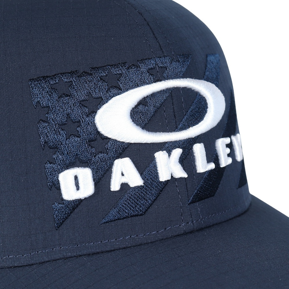オークリー（OAKLEY）（メンズ）ゴルフ 吸汗速乾 接触冷感 Flag キャップ 25.0 FOS902021-6FB