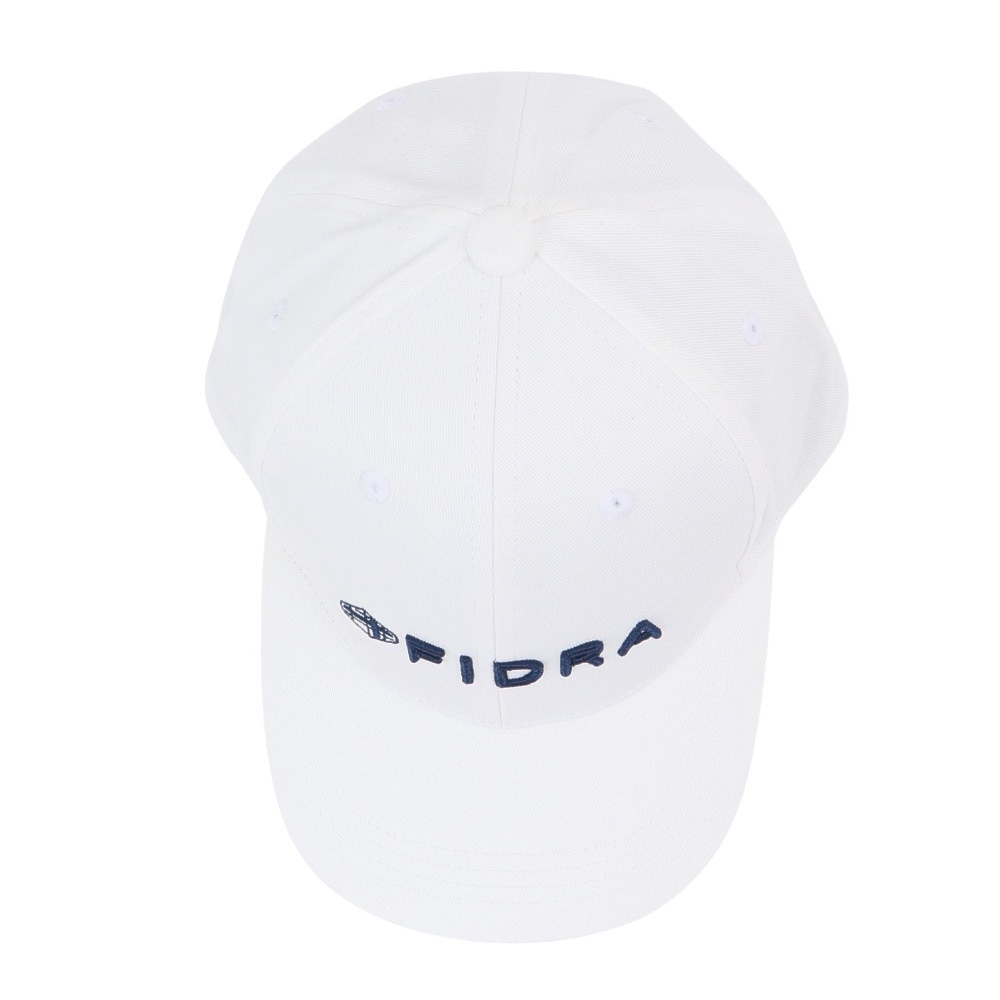 フィドラ（FIDRA）（メンズ）ゴルフ 吸汗速乾 ツイルキャップ FD5PVA15 WHT