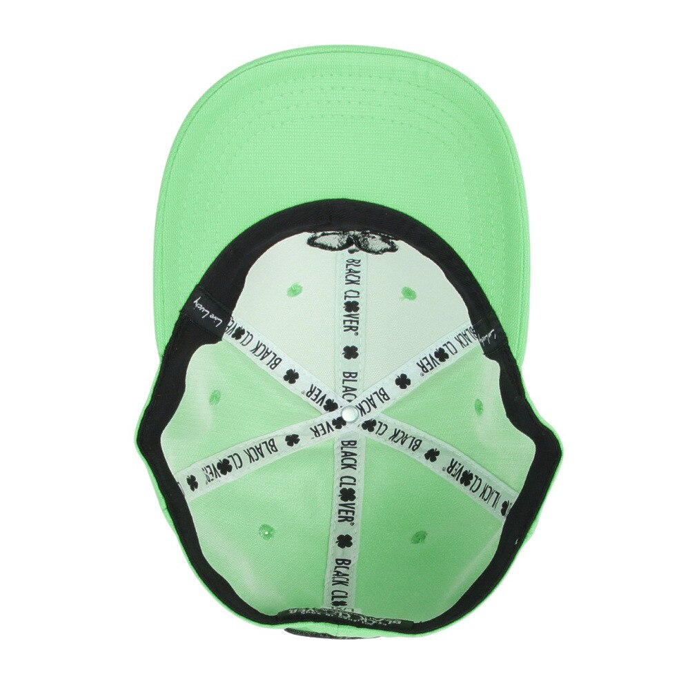 ブラッククローバー（Black Clover）（メンズ、レディース）SPRING LUCK GRASS キャップ BC5KFA60-GRN