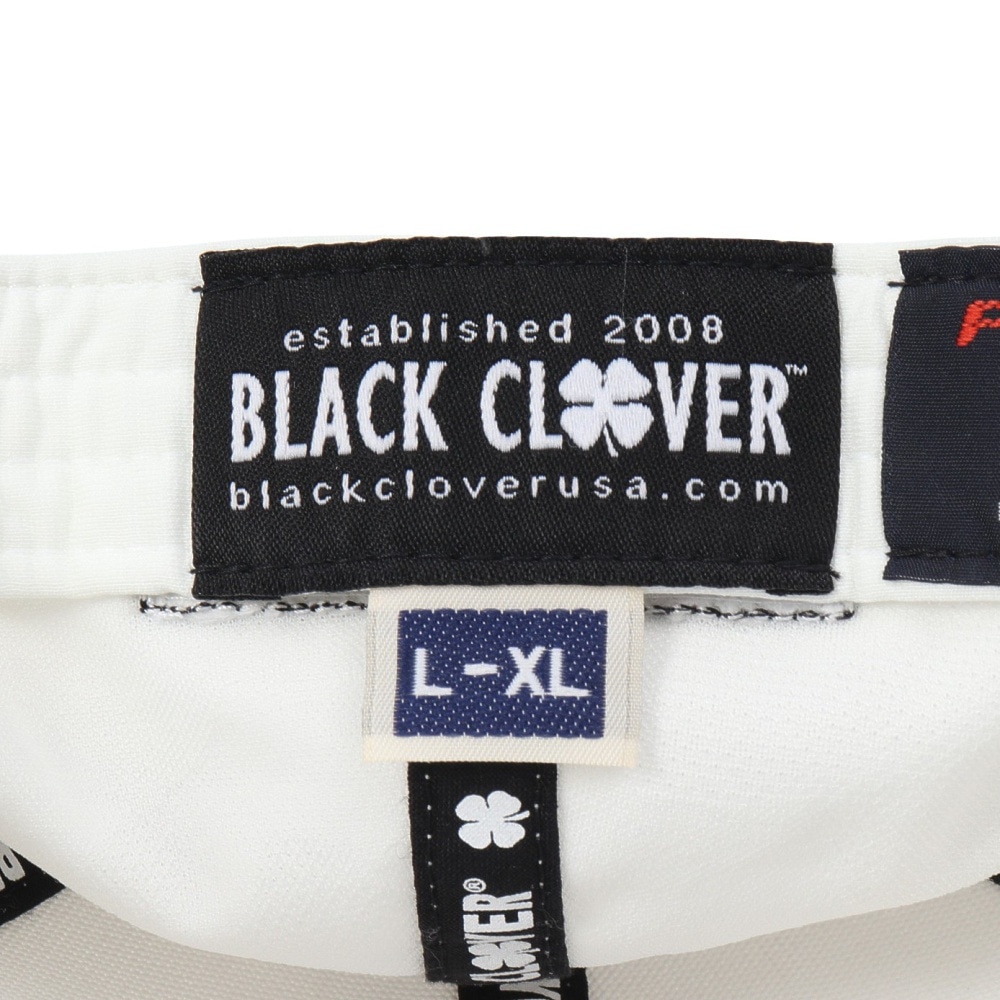 ブラッククローバー（Black Clover）（メンズ、レディース）ゴルフ FRESH START 3 キャップ BC5MFA22-WHT