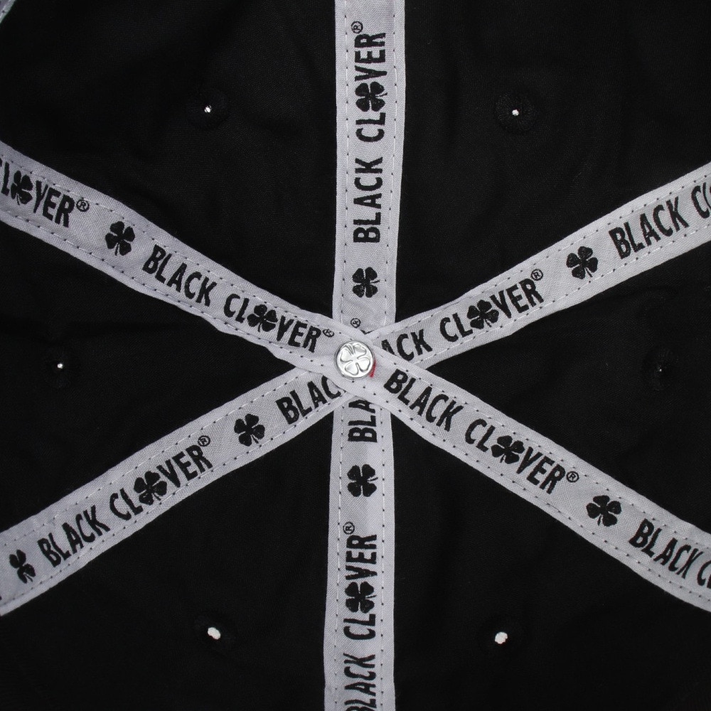 ブラッククローバー（Black Clover）（メンズ、レディース）QUILTED LUCK キャップ BC5MFA63-BLK
