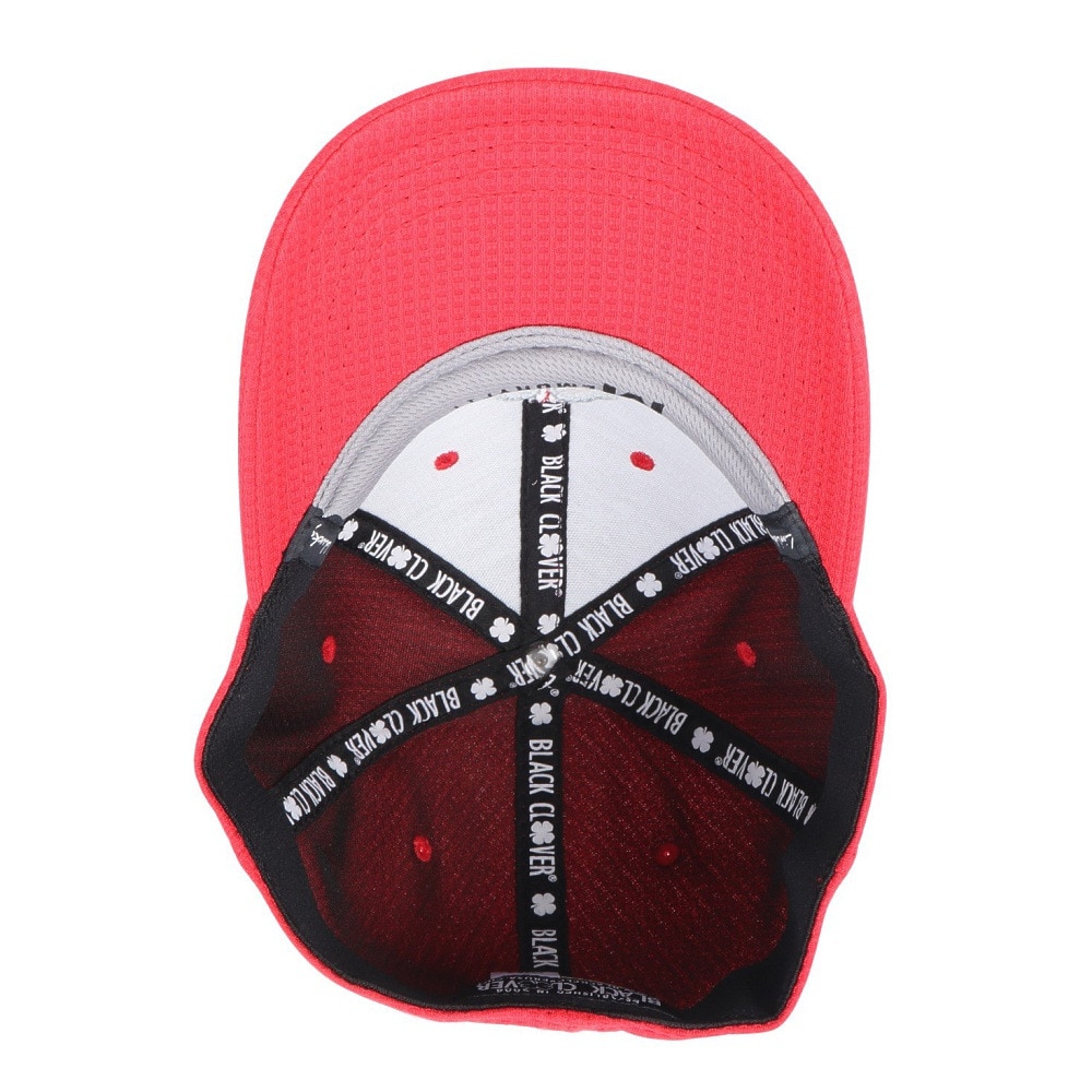 ブラッククローバー（Black Clover）（メンズ、レディース）ゴルフ FLEX WAFFLE 13 キャップ BC5PFA17-RED
