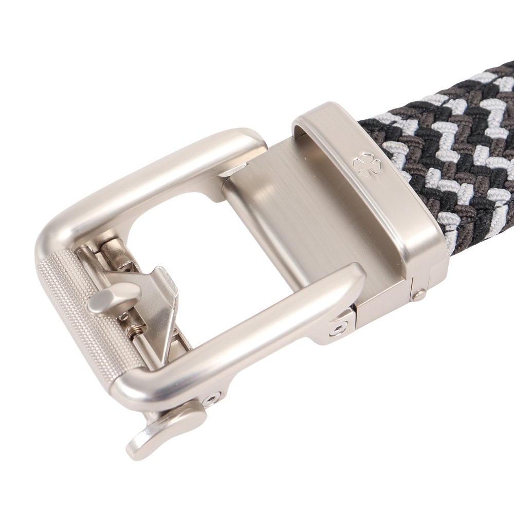 ブラッククローバー（Black Clover）（メンズ）ゴルフ BRAIDED ストレッチベルト LUCK GREY BC5PFE01-LGRY