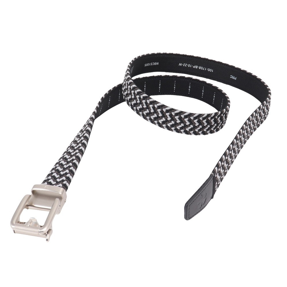 ブラッククローバー（Black Clover）（メンズ）ゴルフ BRAIDED ストレッチベルト LUCK GREY BC5PFE01-LGRY