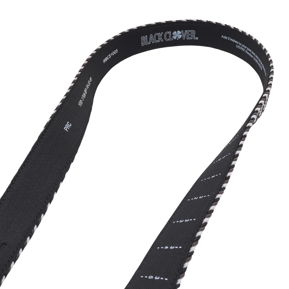 ブラッククローバー（Black Clover）（メンズ）ゴルフ BRAIDED ストレッチベルト LUCK GREY BC5PFE01-LGRY