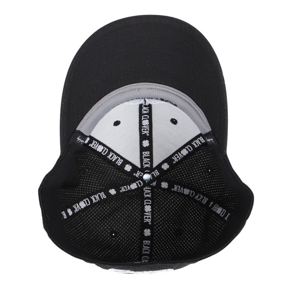 ブラッククローバー（Black Clover）（メンズ、レディース）ゴルフ IRON X NIGHT キャップ BC5RFA19-BLK