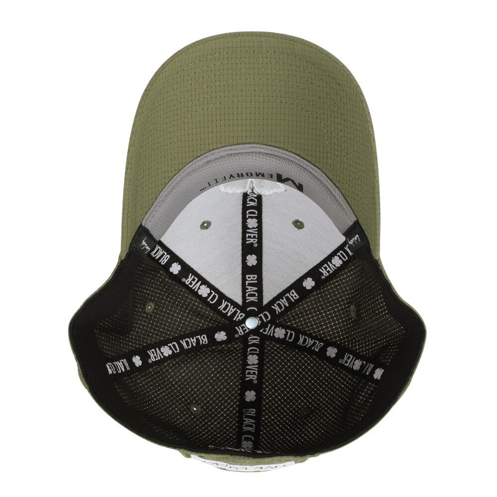 ブラッククローバー（Black Clover）（メンズ、レディース）IRON X OLIVE キャップ BC5RFA19-OLV