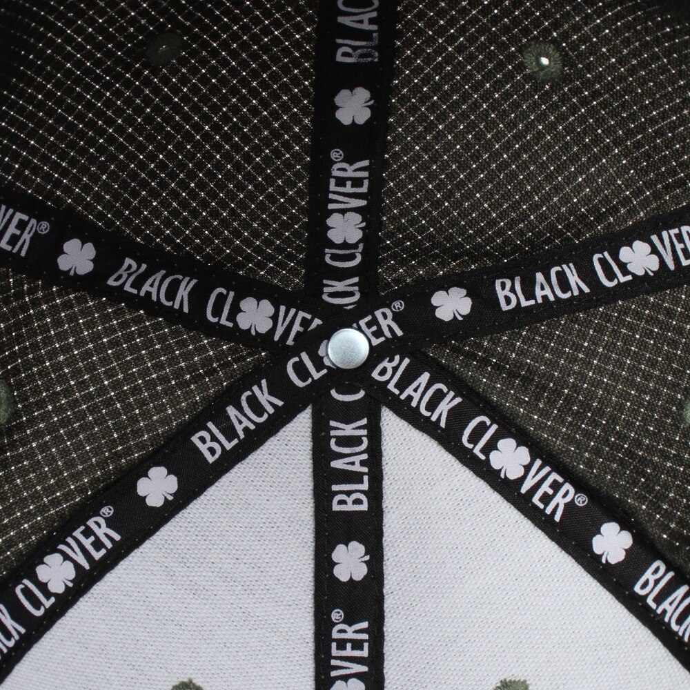 ブラッククローバー（Black Clover）（メンズ、レディース）IRON X OLIVE キャップ BC5RFA19-OLV