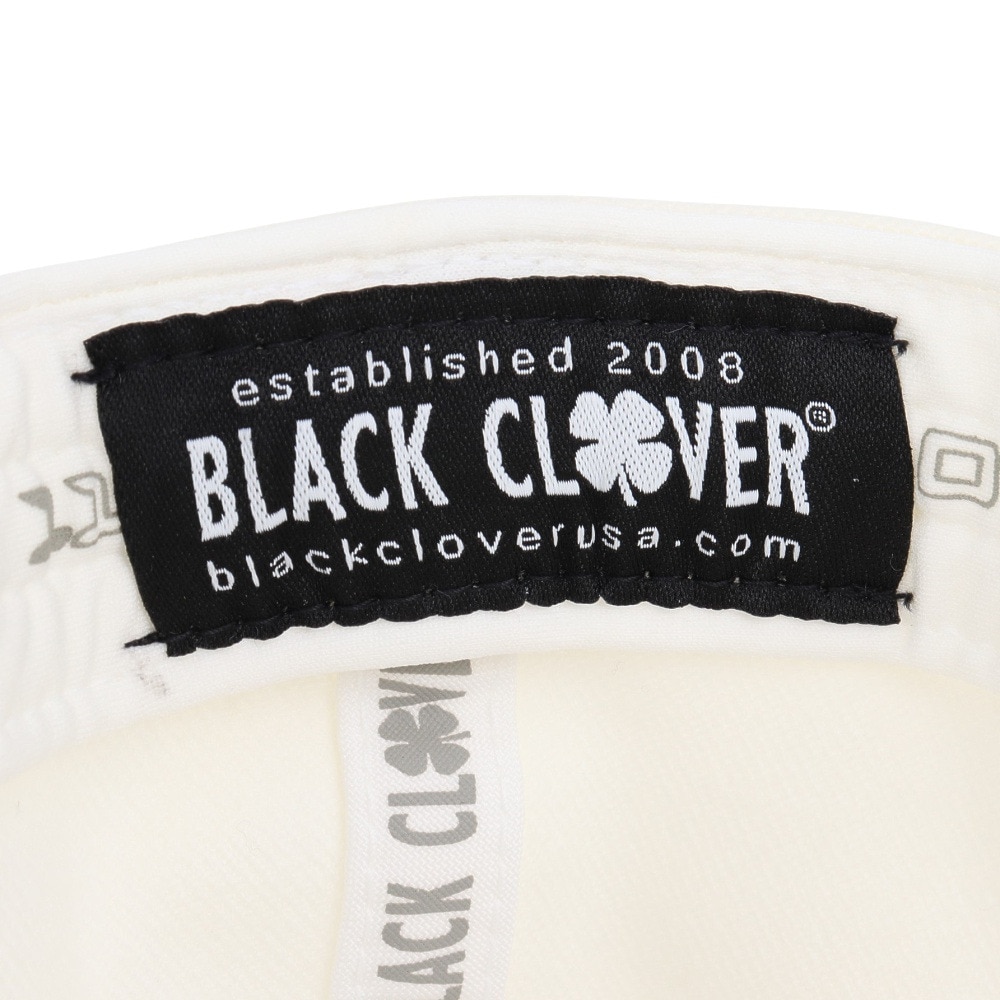 ブラッククローバー（Black Clover）（メンズ、レディース）ゴルフ BOOKER 1 キャップ BC5RFA87-WHT