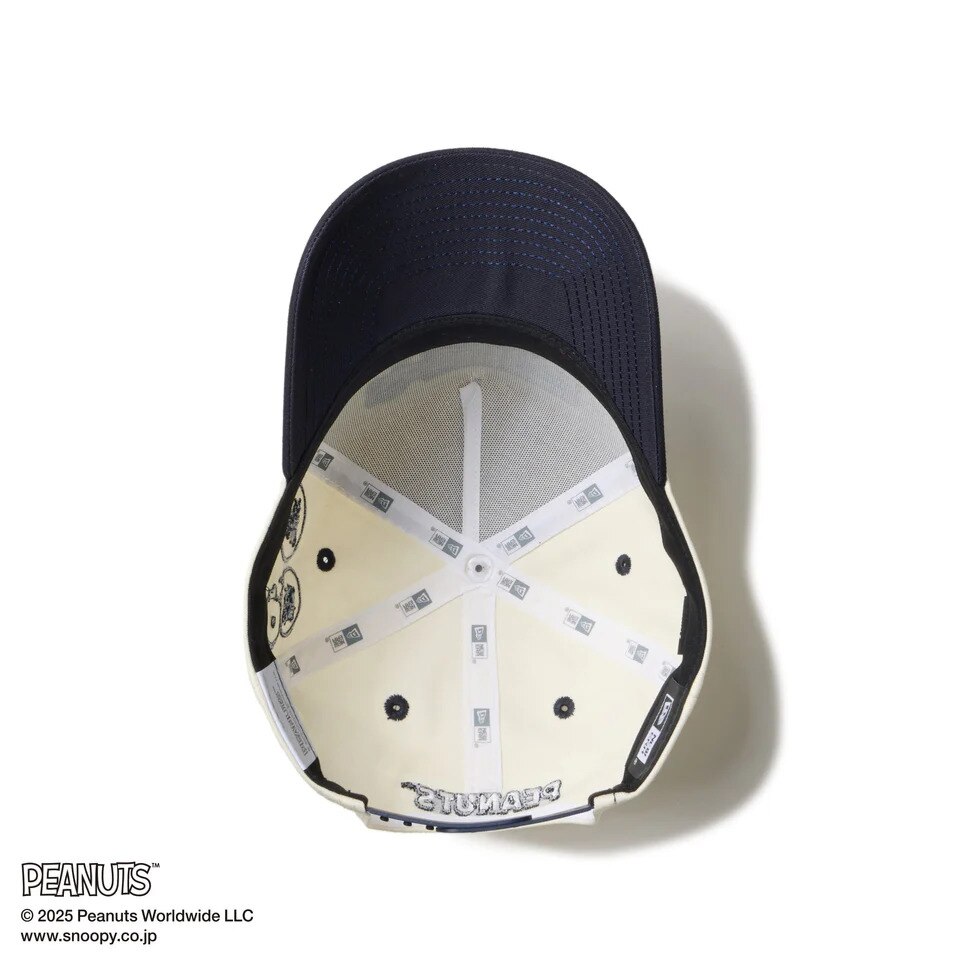 ニューエラ（NEW ERA）（メンズ、レディース）ゴルフ キャップ 9FORTY A-Frame On Par PEANUTS ピーナッツ ボックスロゴ バイザー 14344509