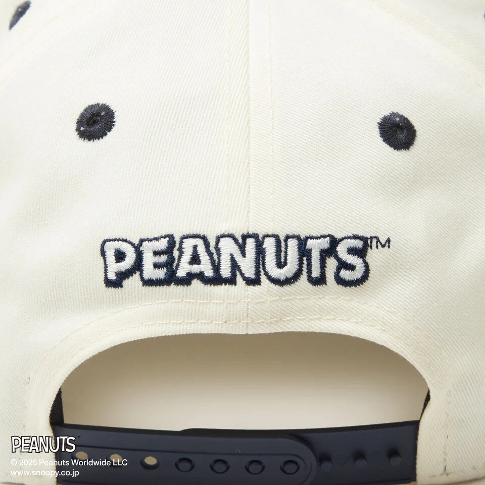 ニューエラ（NEW ERA）（メンズ、レディース）ゴルフ キャップ 9FORTY A-Frame On Par PEANUTS ピーナッツ ボックスロゴ バイザー 14344509