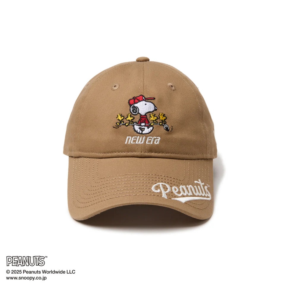ニューエラ（NEW ERA）（メンズ、レディース）ゴルフ キャップ 9TWENTY ロングバイザー PEANUTS バイザーロゴ 14344513