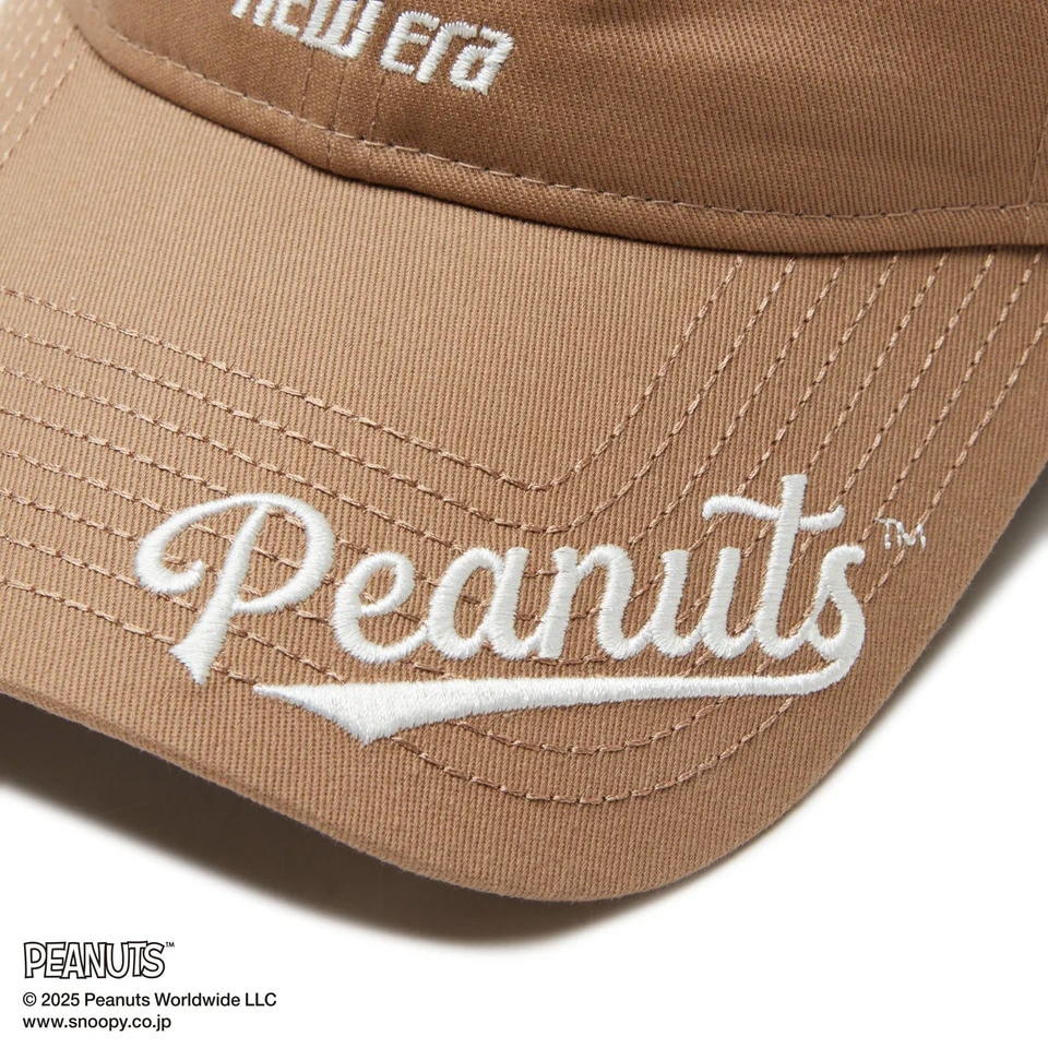 ニューエラ（NEW ERA）（メンズ、レディース）ゴルフ キャップ 9TWENTY ロングバイザー PEANUTS バイザーロゴ 14344513