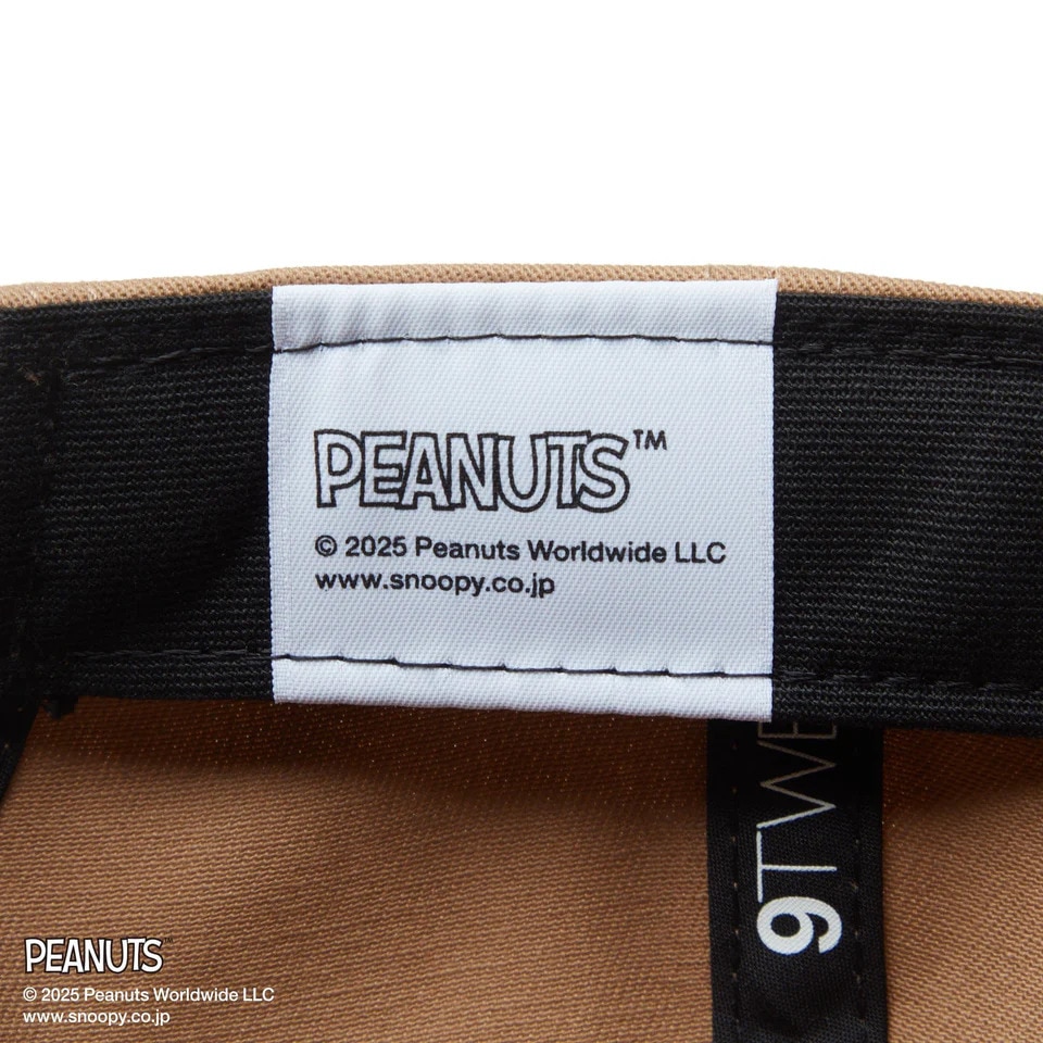ニューエラ（NEW ERA）（メンズ、レディース）ゴルフ キャップ 9TWENTY ロングバイザー PEANUTS バイザーロゴ 14344513
