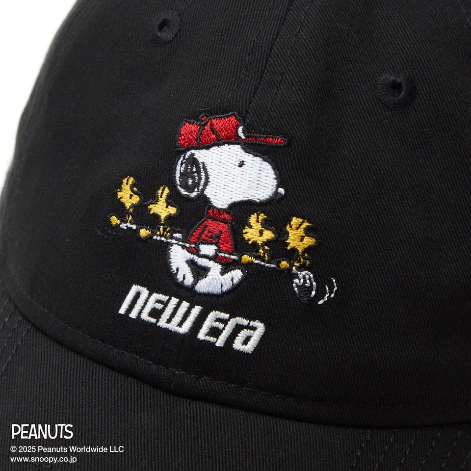 ニューエラ（NEW ERA）（メンズ、レディース）ゴルフ キャップ 9TWENTY ロングバイザー PEANUTS バイザーロゴ 14344514