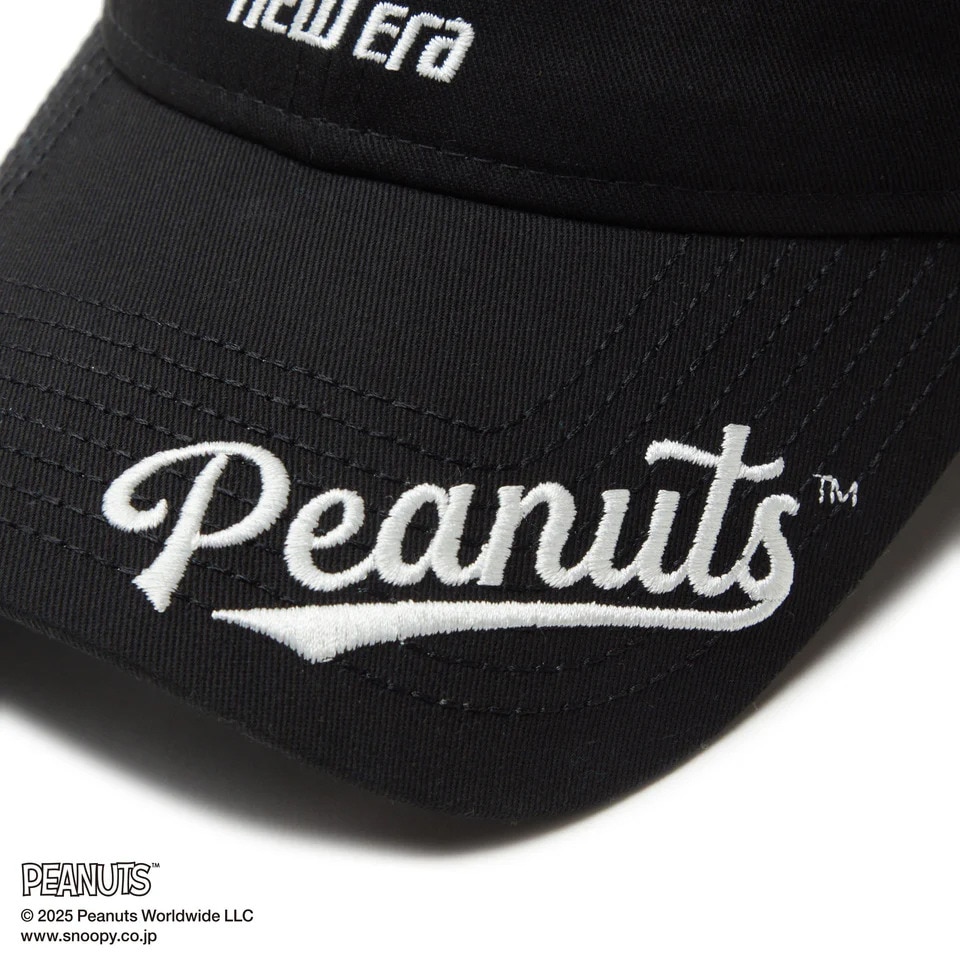 ニューエラ（NEW ERA）（メンズ、レディース）ゴルフ キャップ 9TWENTY ロングバイザー PEANUTS バイザーロゴ 14344514
