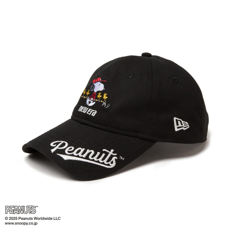 ニューエラ（NEW ERA）（メンズ、レディース）ゴルフ キャップ 9TWENTY ロングバイザー PEANUTS バイザーロゴ 14344514