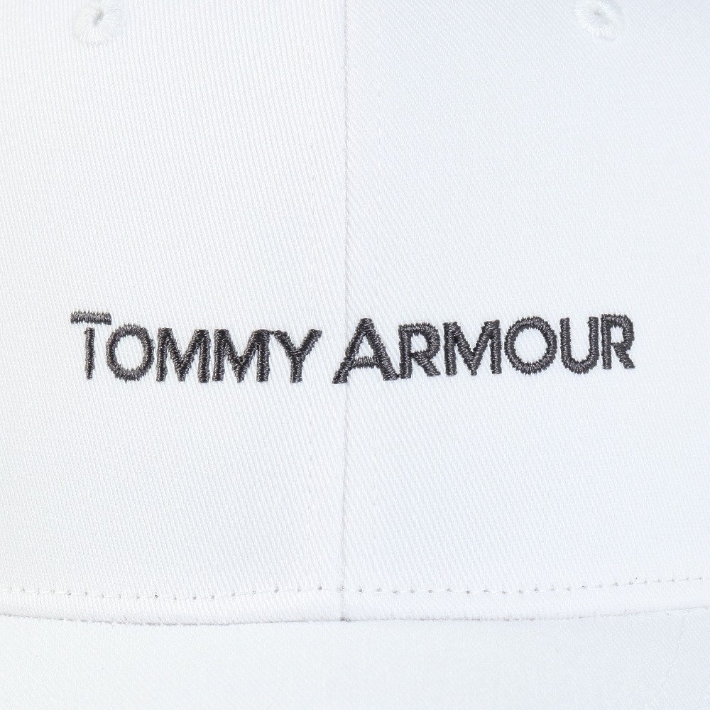 トミーアーマー（Tommy Armour）（メンズ）ゴルフ 吸汗速乾 ベーシック TCツィル キャップ TAST25B040117 WHT